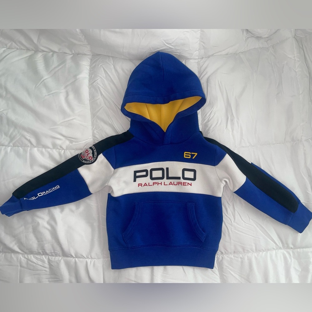 Ralph Lauren Polo Pull Over Hoodie | Size 3T 🧸